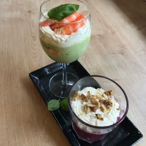 Verrine avocat crevette st moret